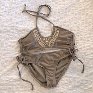 Xhilaration Boho Studded Bikini Set